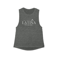 Women's Flowy Scoop Muscle Tank - Latina Sin Limites