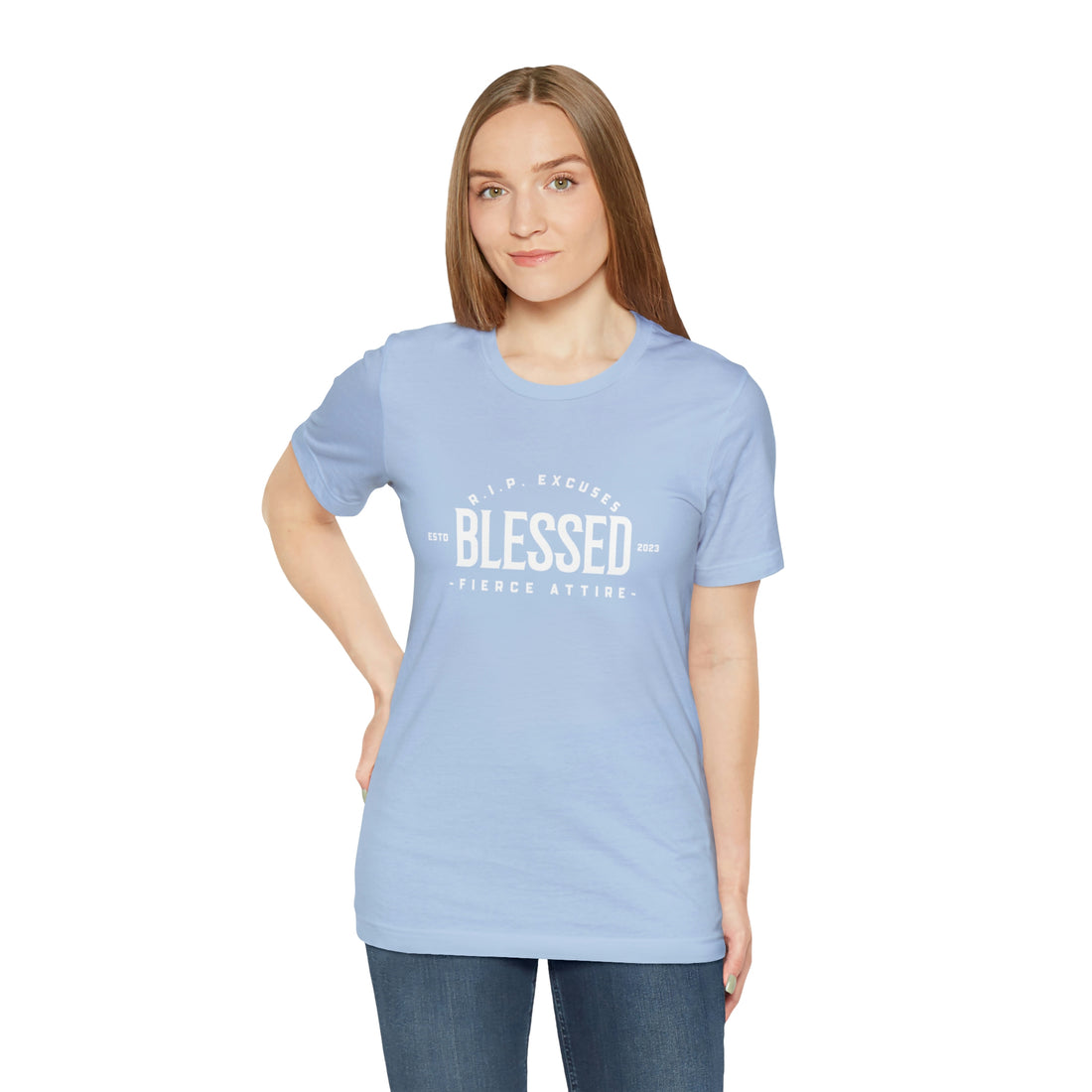 Unisex Jersey Tee - Blessed