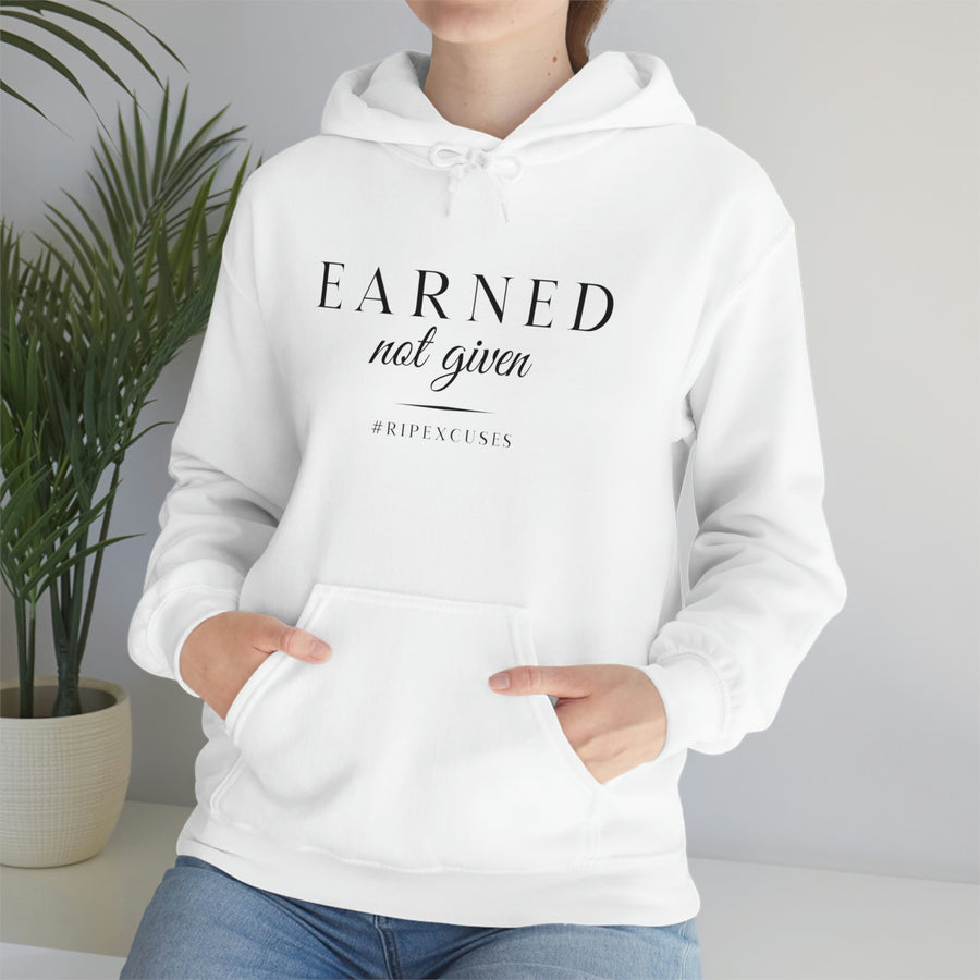 Unisex Heavy Blend™ Hooded Sweatshirt - Earned Not Given