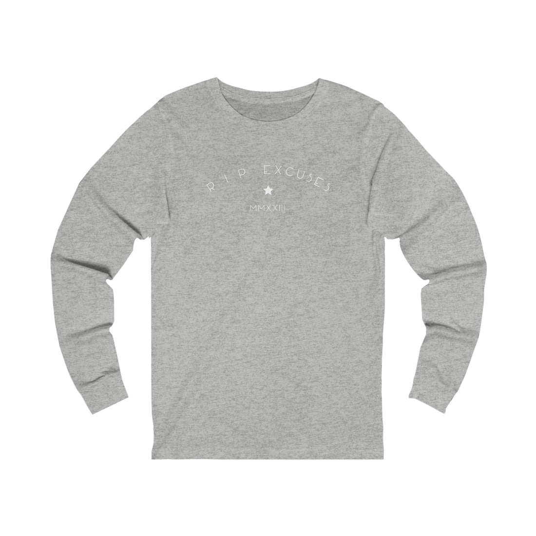 Vintage Long Sleeve Tee - #RIP Excuses