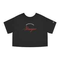 Champion Women's Crop Tee - Stronger