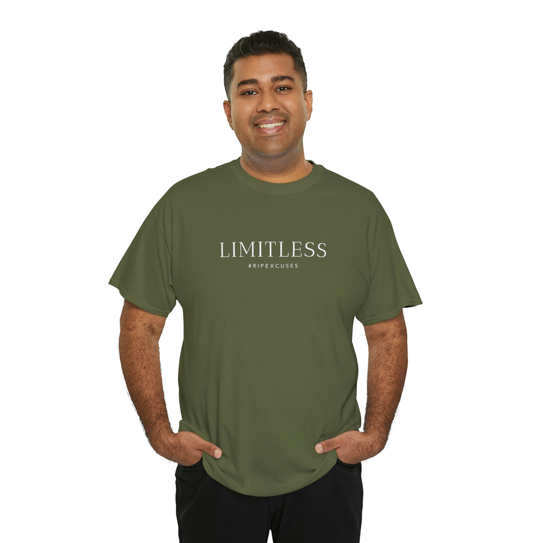 Unisex Heavy Cotton Tee - LIMITLESS