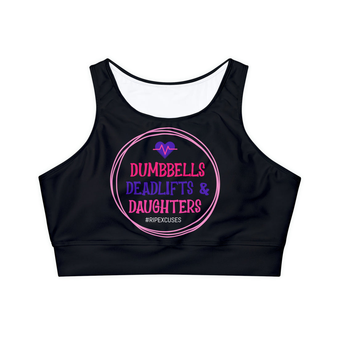 Sports Bra - Dumbbells, Deadlifts & Daughters