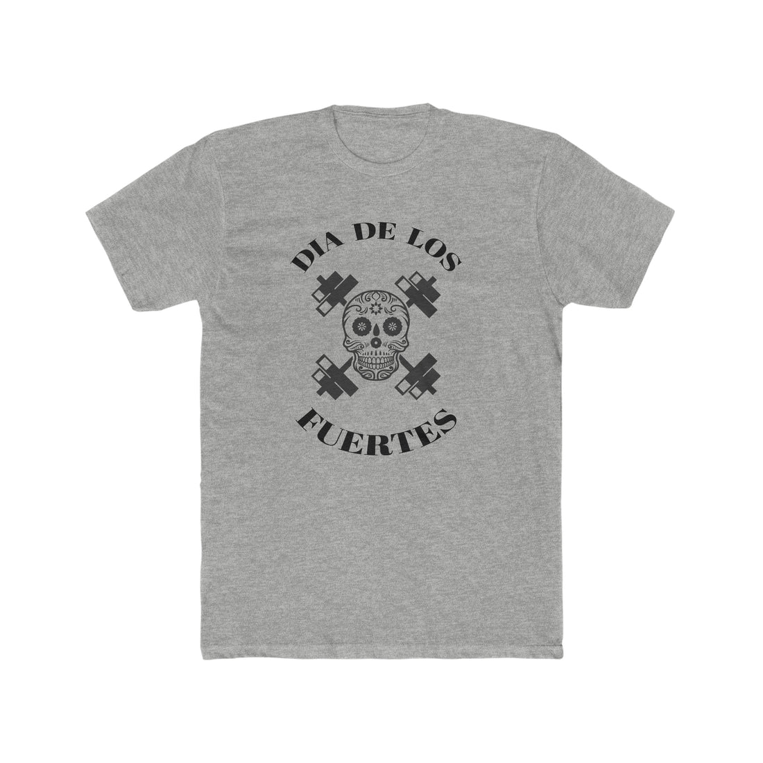 Men's Cotton Crew Tee - Dia De Los Fuertes