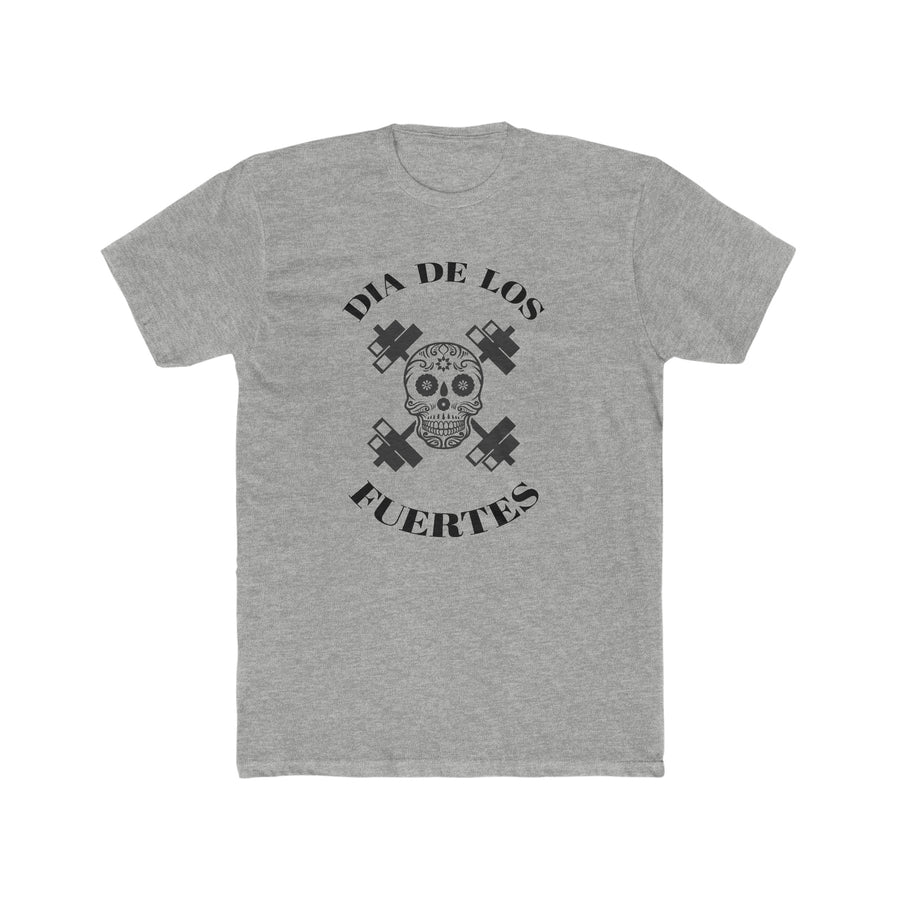 Men's Cotton Crew Tee - Dia De Los Fuertes