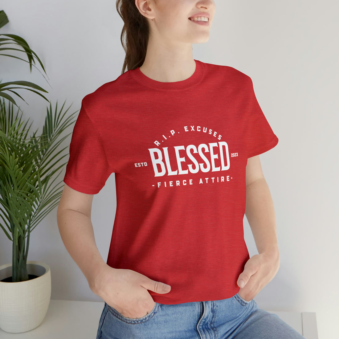 Unisex Jersey Tee - Blessed