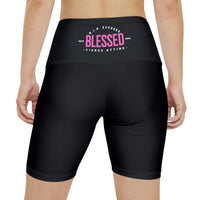 Women's Workout Shorts - Blessed