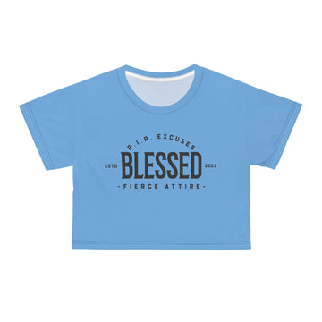 Crop Tee - Blessed