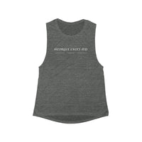 Women's Flowy Scoop Muscle Tank - Stronger Every Day