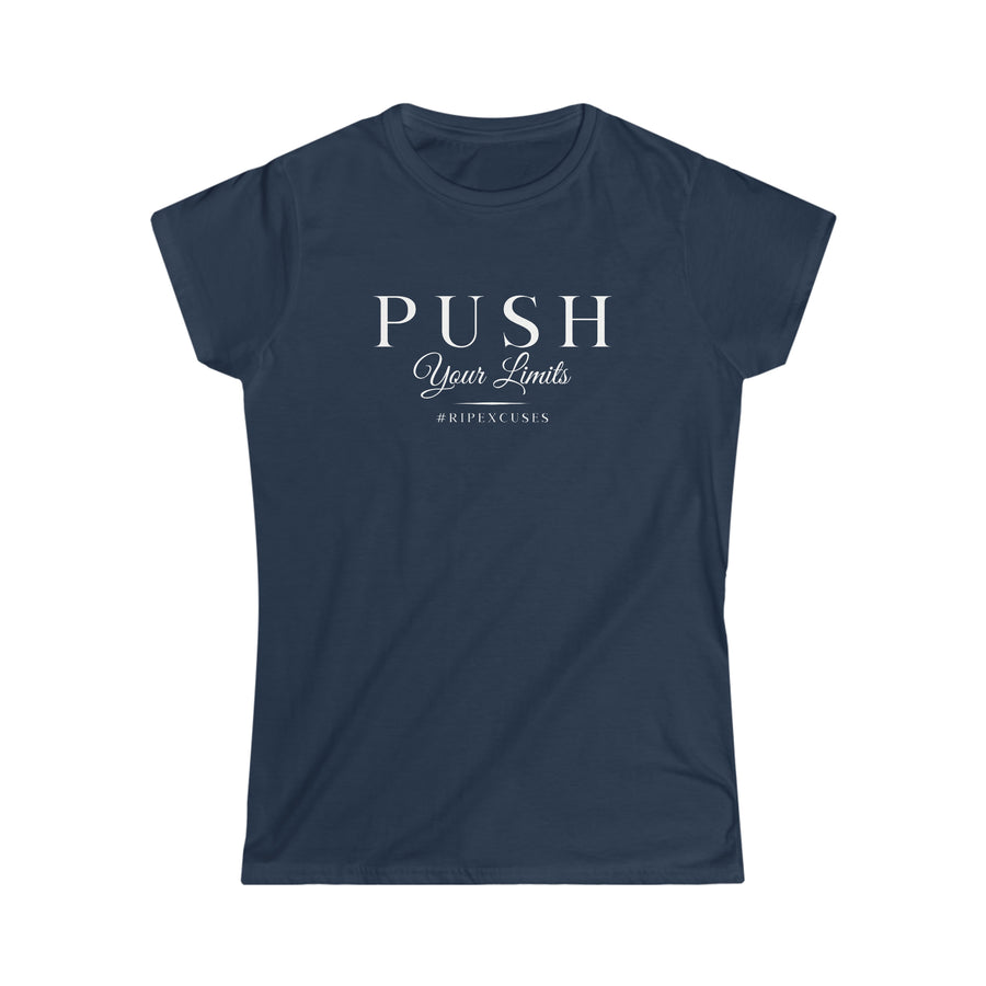 Women's Softstyle Tee - Push Your Limits