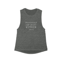 Women's Flowy Muscle Tank - Unbreakable Spirit