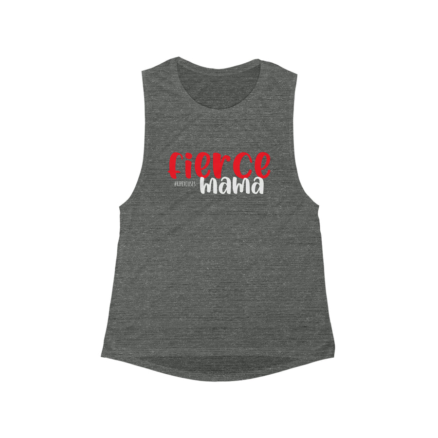 Women's Flowy Muscle Tank - Fierce Mama