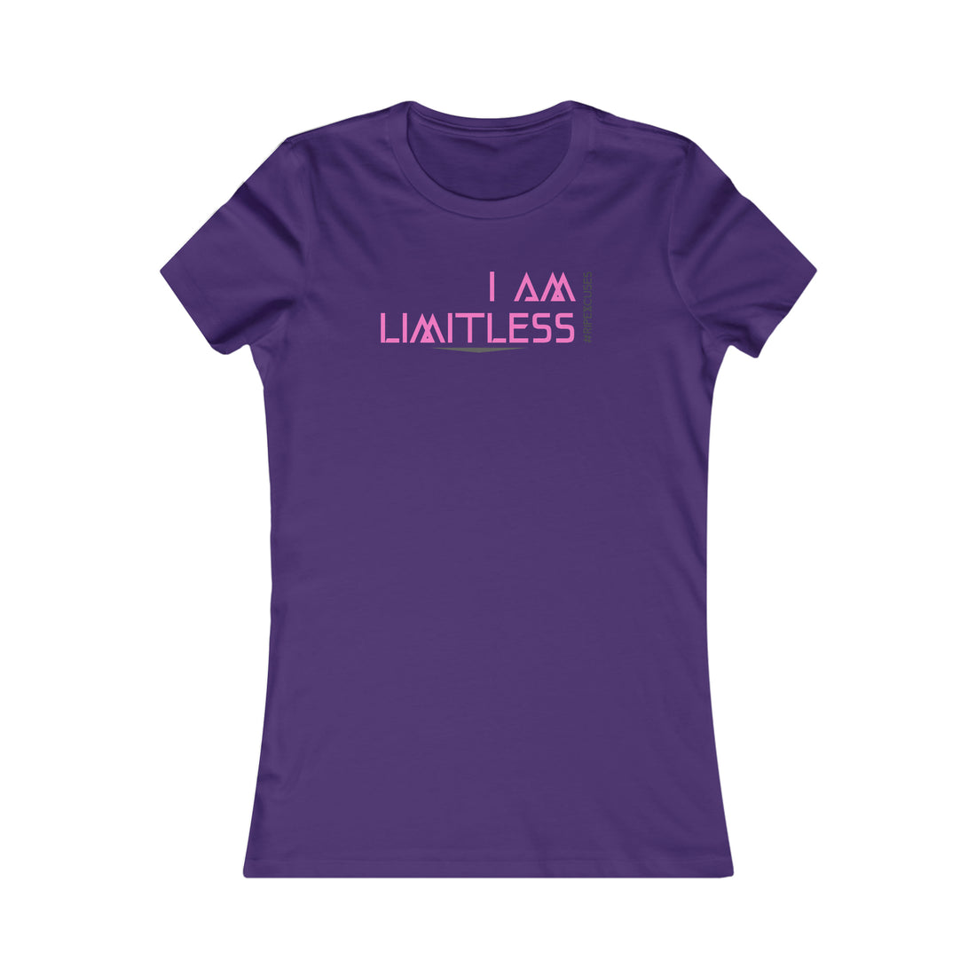 Women's Favorite Slim Fit Tee - I am Limitless