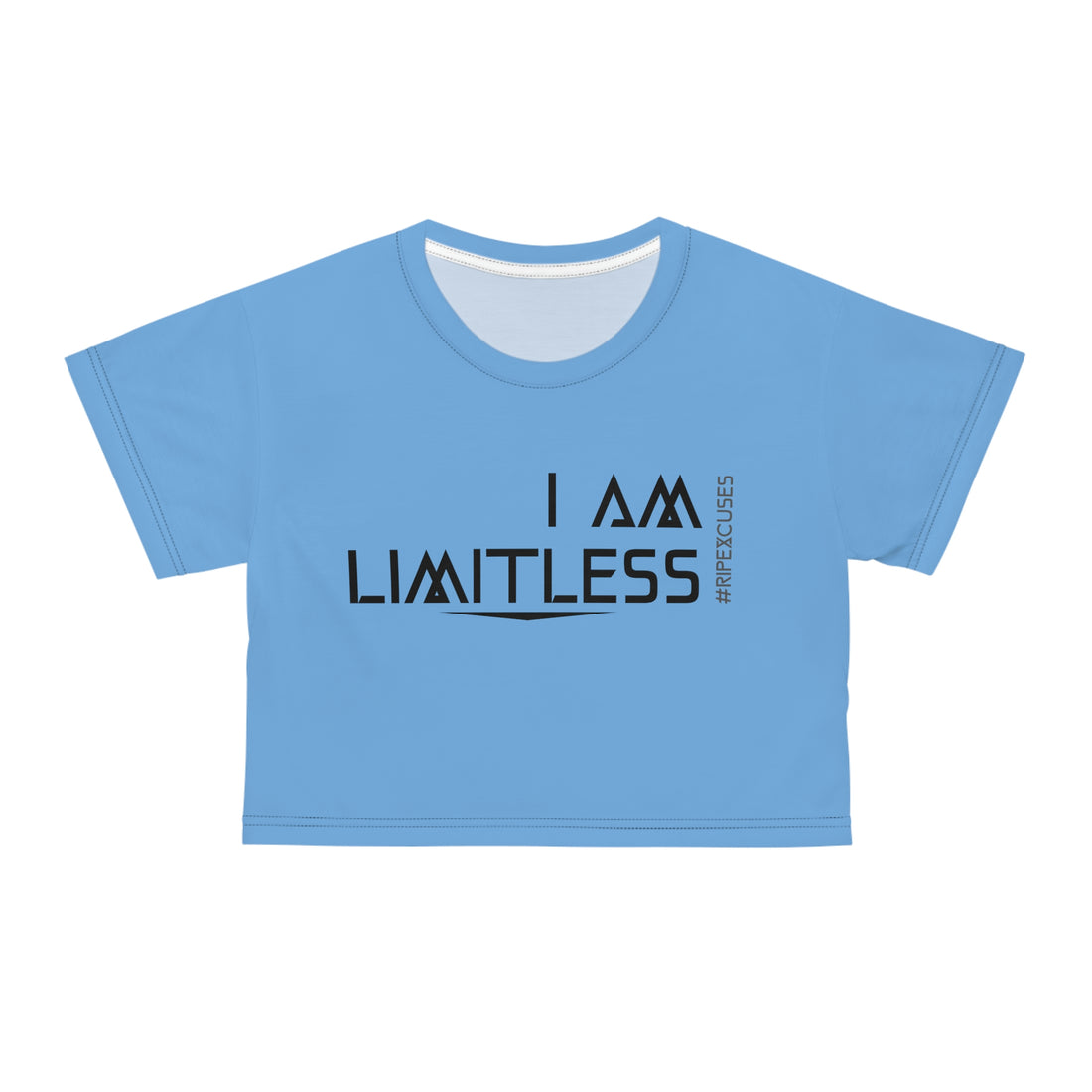 Crop Tee - I am Limitless