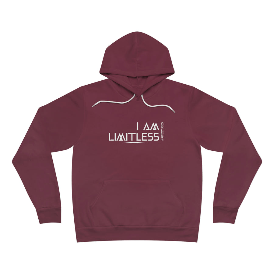 Unisex Fleece Pullover Hoodie - I am Limitless