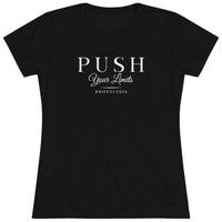 Women's Triblend Tee - Push Your Limits