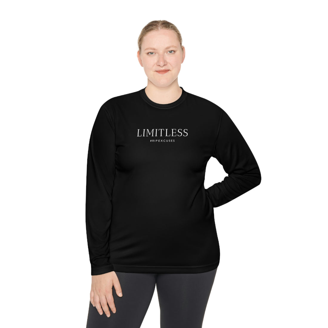 Unisex Lightweight Long Sleeve Tee - LIMITLESS