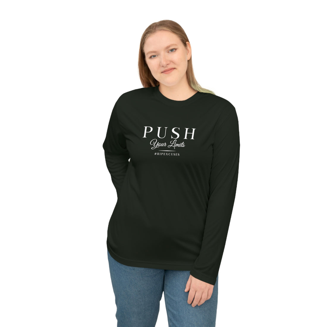 Unisex Performance Long Sleeve - Push Your Limits