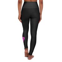 High Waisted Yoga Leggings - "Determined AF"