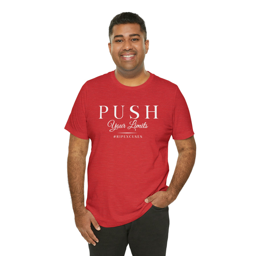 Unisex Jersey Tee - Push Your Limits