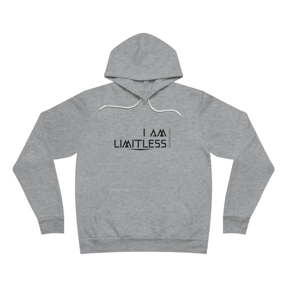 Unisex Fleece Pullover Hoodie - I am Limitless