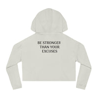 Women’s Crop Sweatshirt - Stronger than your excuses