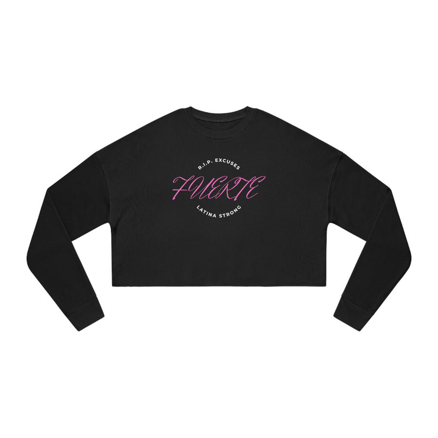 Women's Cropped Sweatshirt - Fuerte