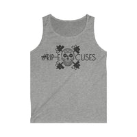 Men's Softstyle Tank Top - #RIP Excuses