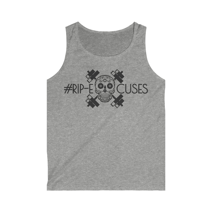 Men's Softstyle Tank Top - #RIP Excuses