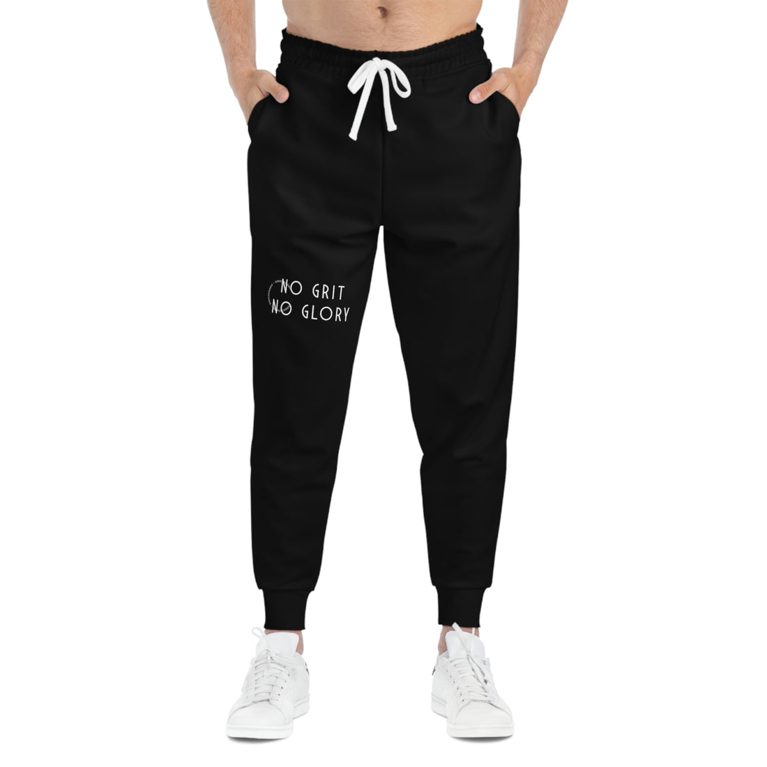 Unisex Athletic Joggers - No Grit No Glory