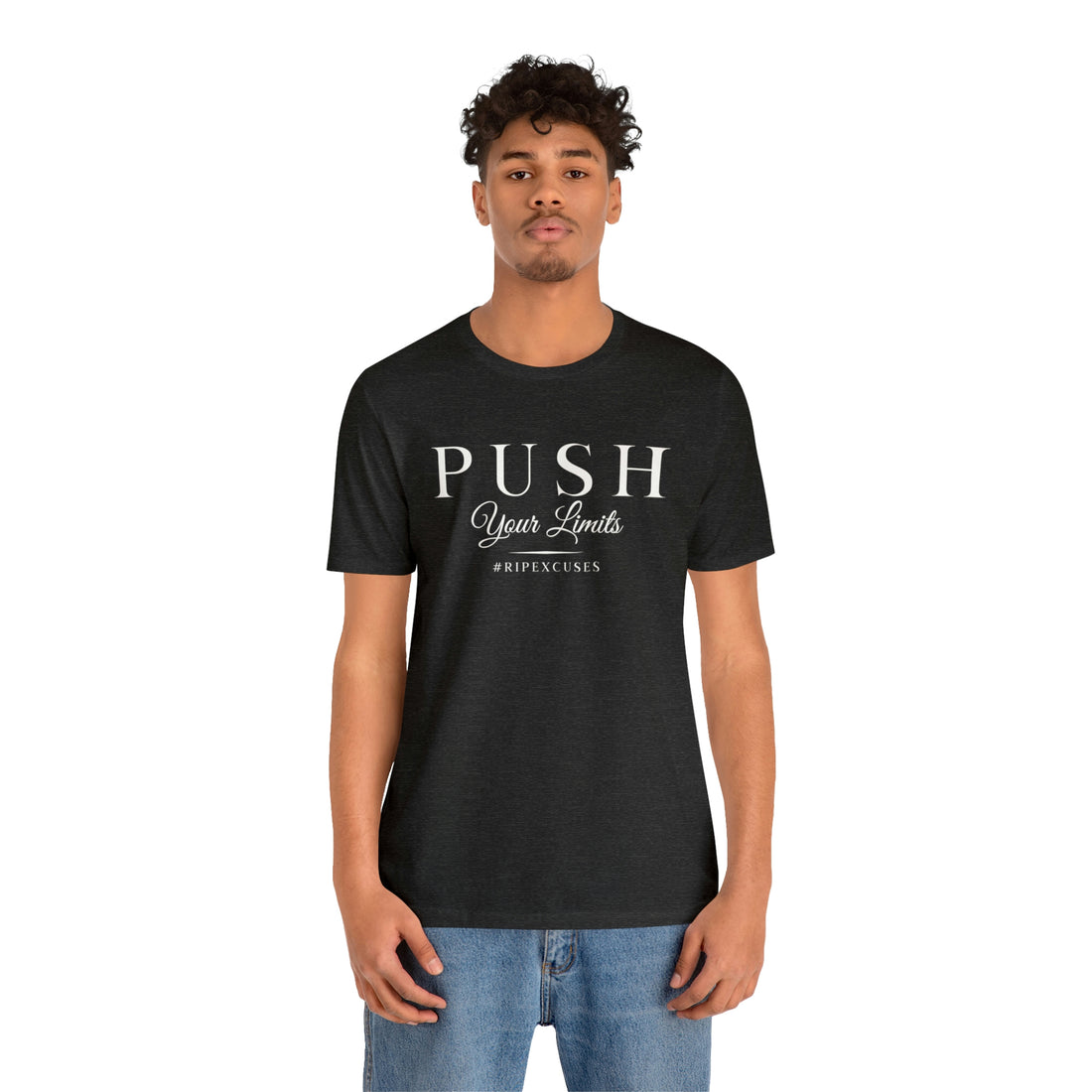 Unisex Jersey Tee - Push Your Limits