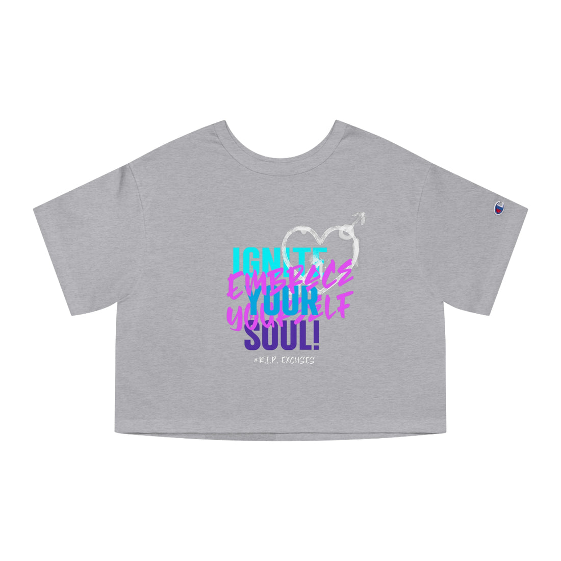 Champion Women's Crop Tee - Ignite your Soul