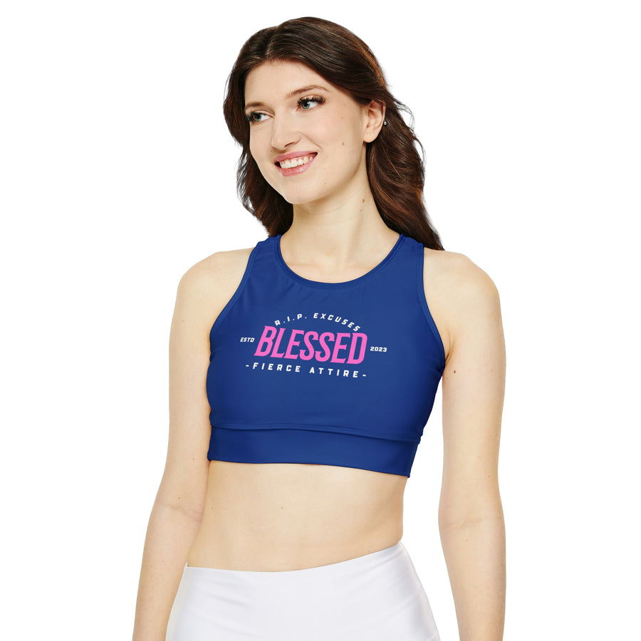 Sports Bra - Blessed