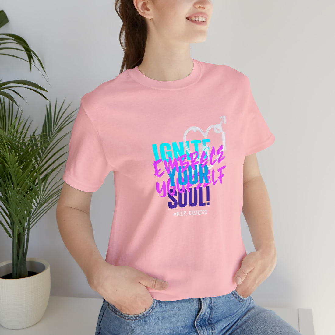 Unisex Jersey Tee - Ignite your soul