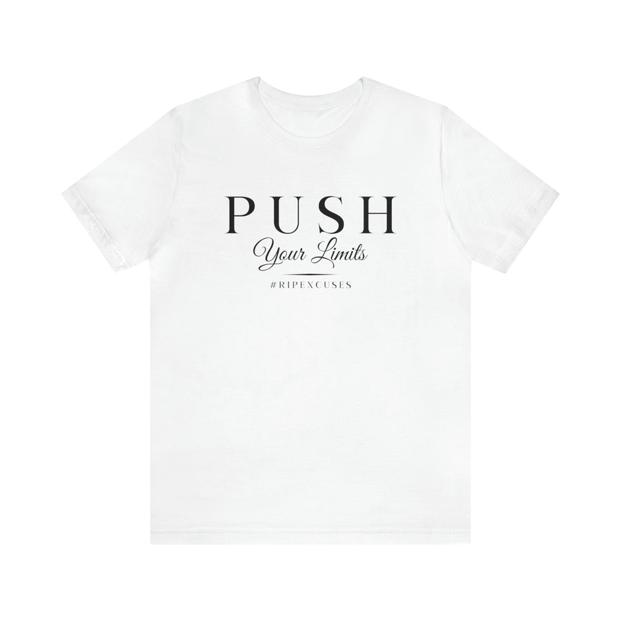 Unisex Jersey Tee - Push Your Limits