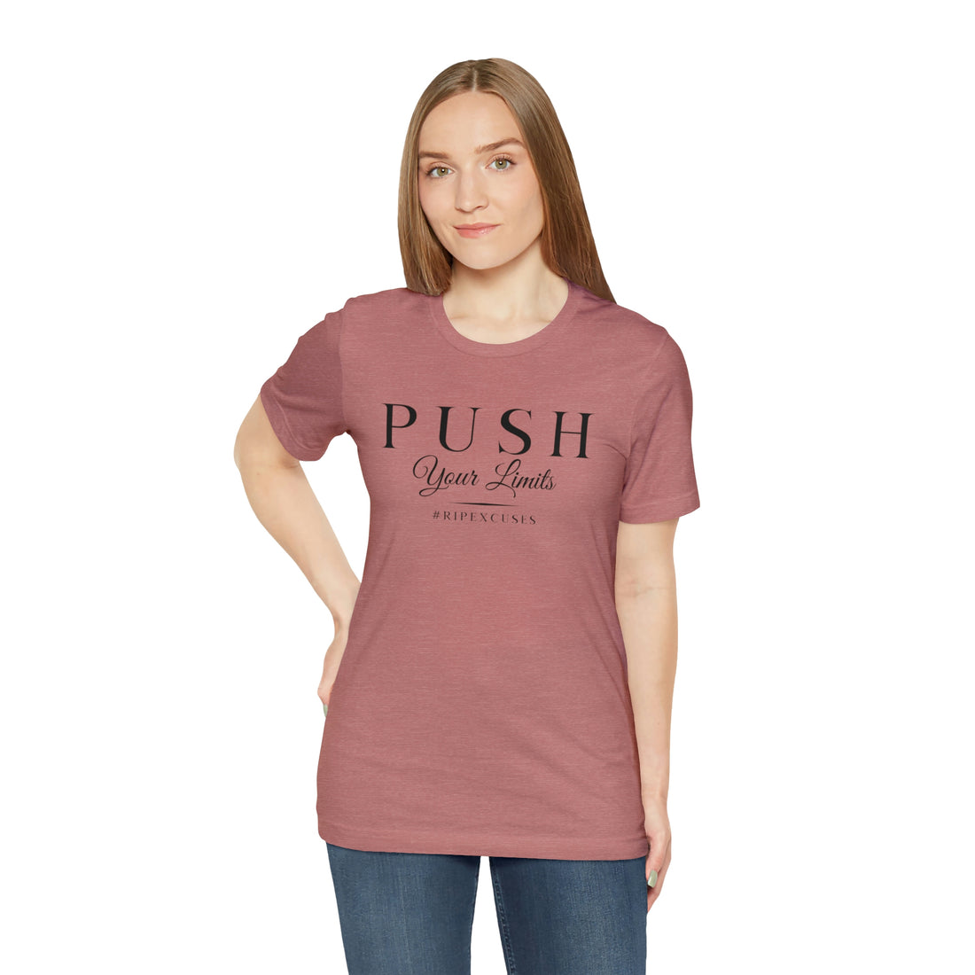 Unisex Jersey Tee - Push Your Limits