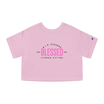 Champion Women's Crop Tee - Blessed