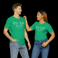 Unisex Jersey Tee - Push Your Limits