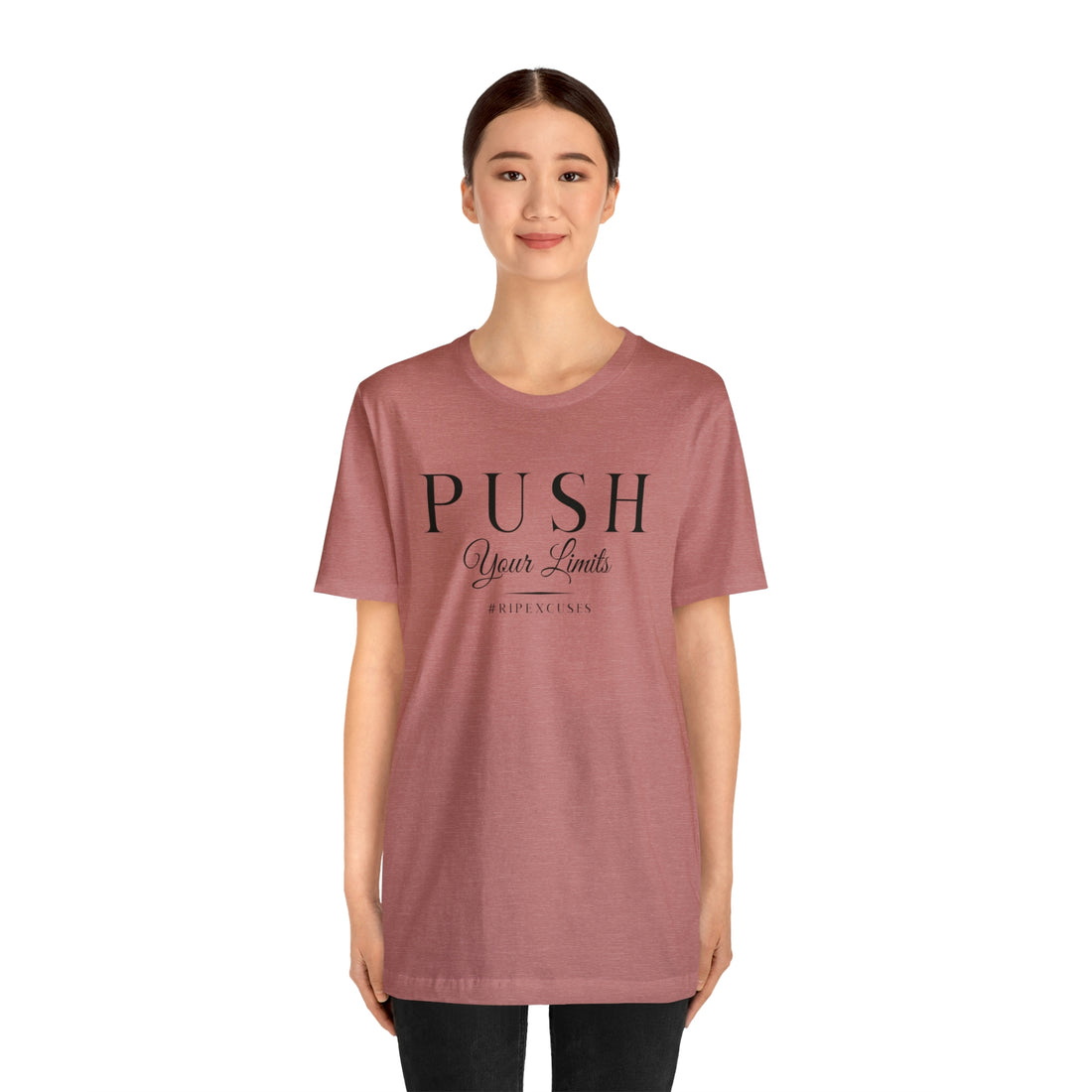 Unisex Jersey Tee - Push Your Limits