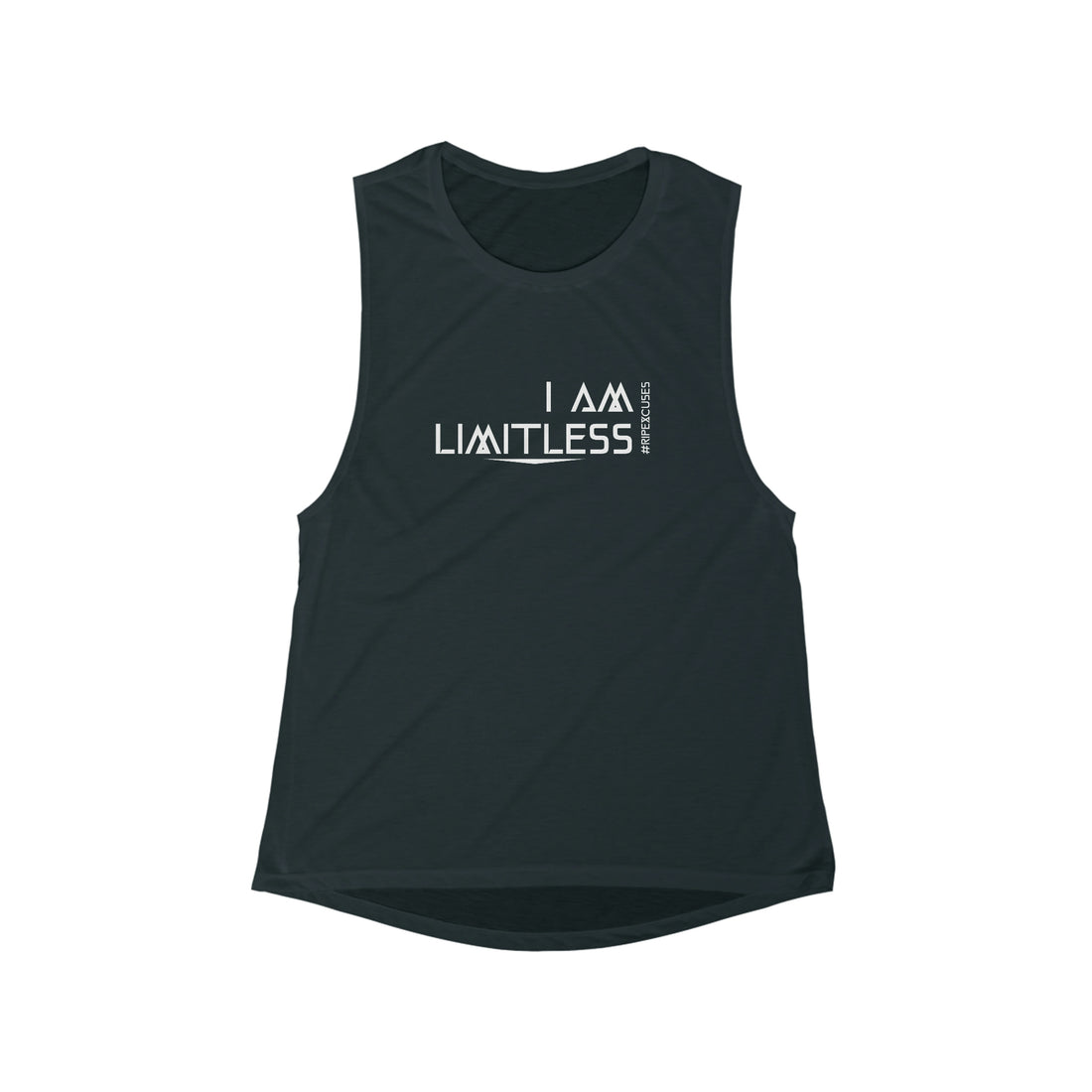 Women's Flowy Muscle Tank - I am Limitless