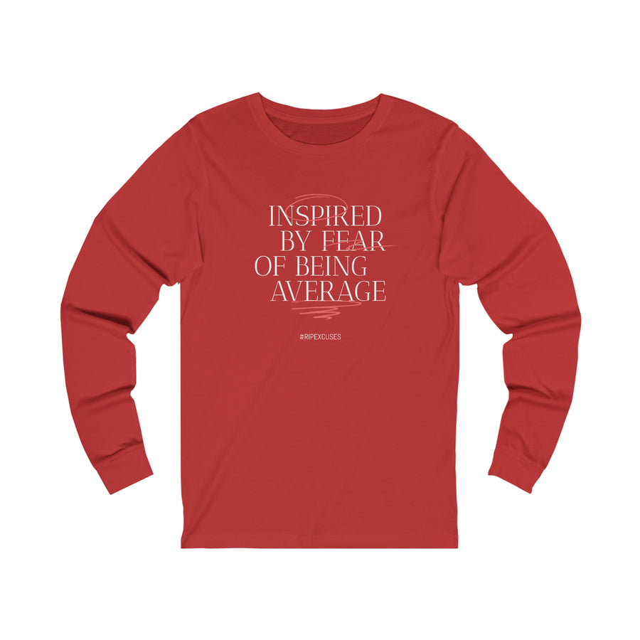 Unisex Jersey Long Sleeve Tee - Inspired by Fear of Average