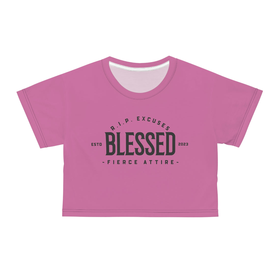 Crop Tee - Blessed