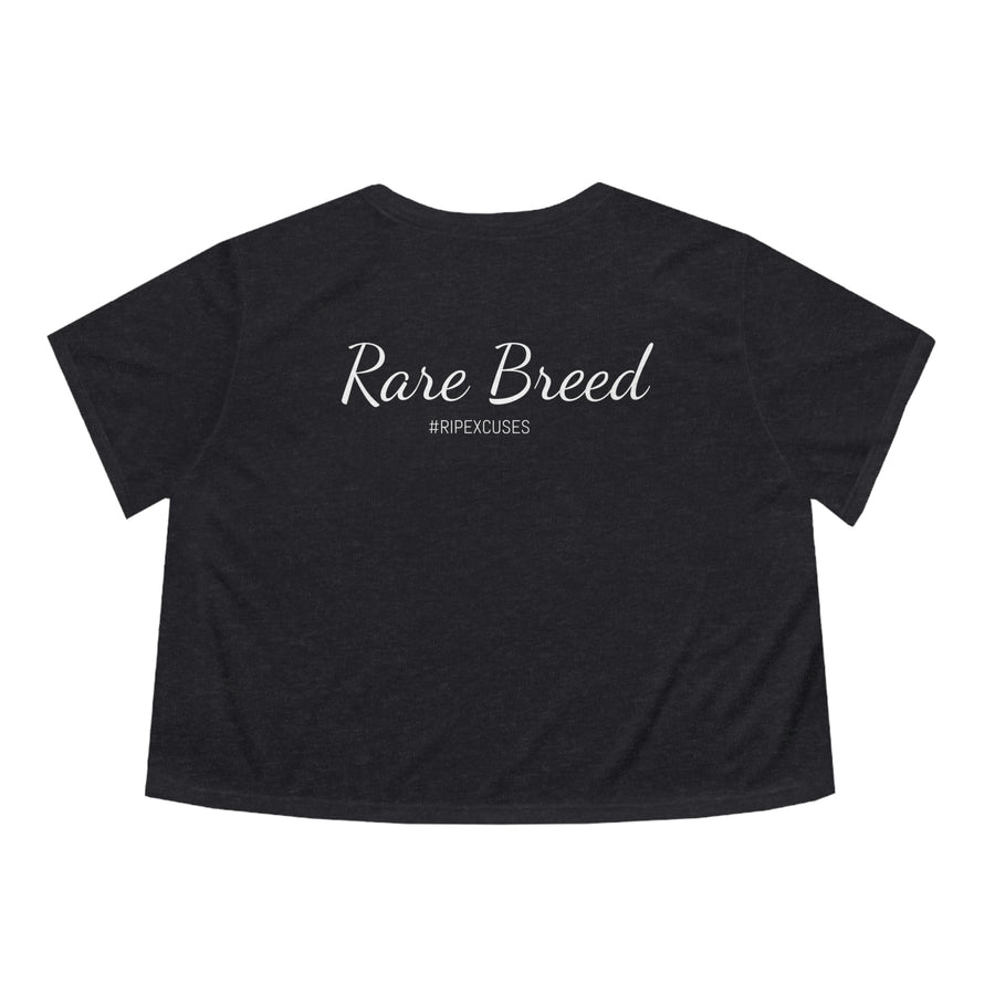 Women's Flowy Cropped Tee - Rare Breed