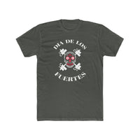 Men's Cotton Crew Tee - Dia De Los Fuertes