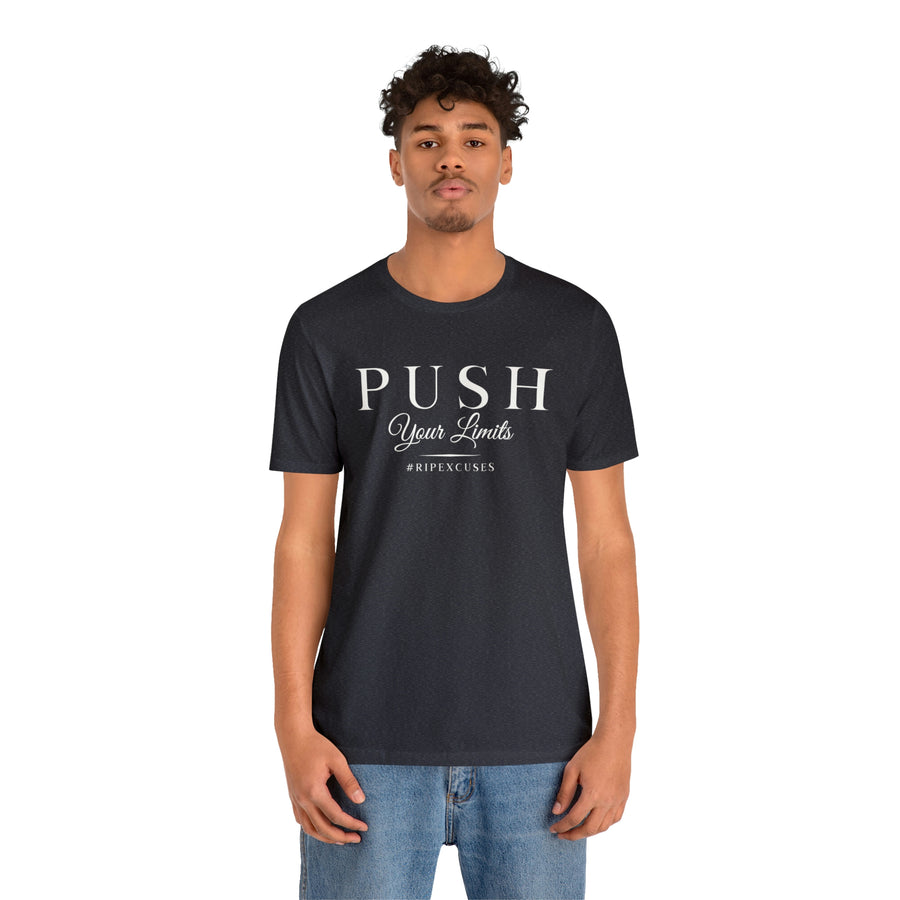 Unisex Jersey Tee - Push Your Limits