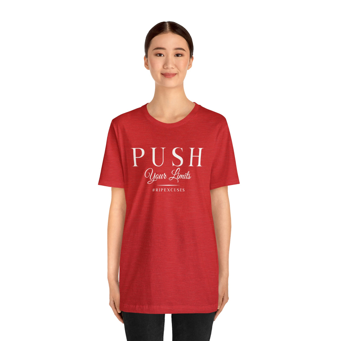 Unisex Jersey Tee - Push Your Limits