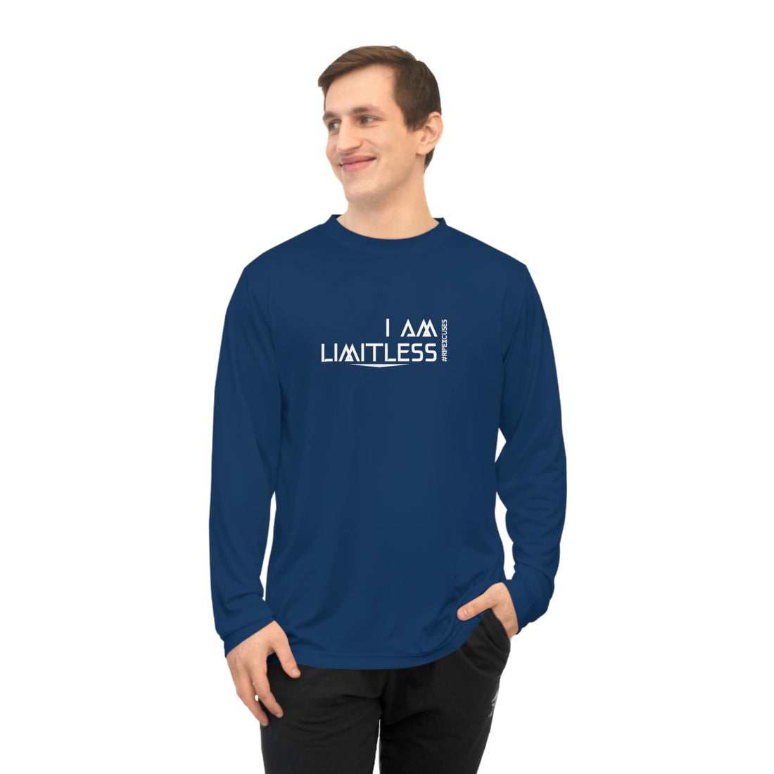 Unisex Performance Long Sleeve - I am Limitless