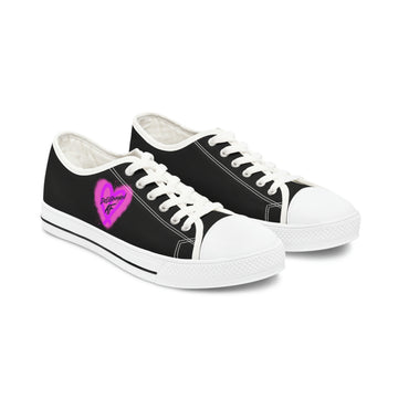 Women's Low Top Canvas Sneakers - Determined AF