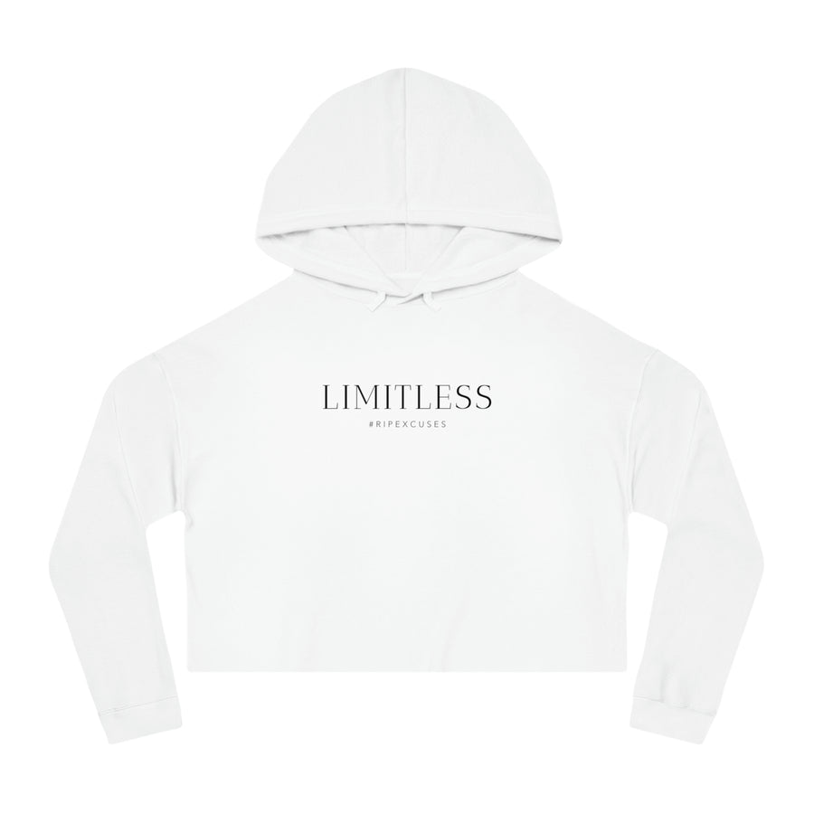 Women’s Crop Hooded Sweatshirt - LIMITLESS