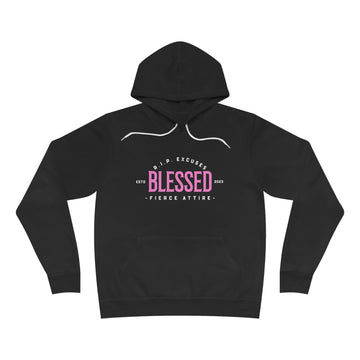 UNISEX Fleece Pullover Hoodie - Blessed